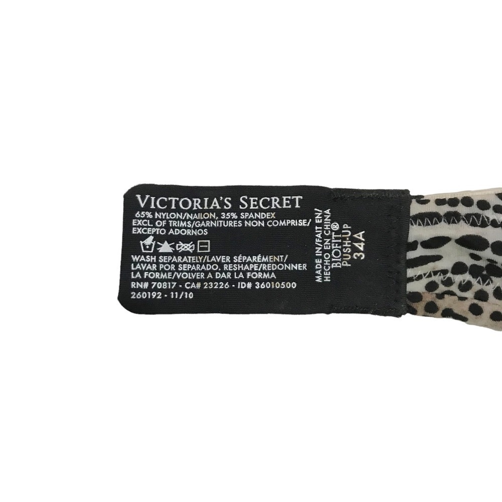 Victoria’s Secret BioFit Push Up Bra Size 34A - Picture 2 of 14
